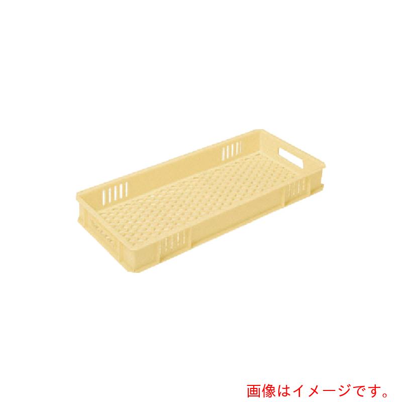 【別途送料あり】三菱ケミカルインフラテック　ヒシ　食品用コンテナ　受注生産品　薄黄　【500個】　【品番：S-16】｜住設プロ　店