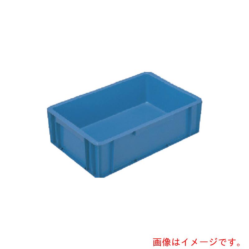 三菱ケミカルインフラテック　ヒシ　Ｓ型コンテナ　Ｗ５９２×Ｄ３８４×Ｈ１５７　青　青　【品番：S-27】