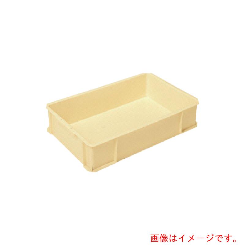 三菱ケミカルインフラテック ヒシ Ｓ型容れもの Ｗ７００×Ｄ４４２×Ｈ１５４ 薄黄 薄黄 【品番：S-33】