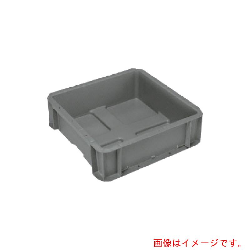 【別途貨物輸送あり】三菱ケミカルインフラテック ヒシ ＴＰ型容れもの Ｗ３３５×Ｄ３３５×Ｈ１０２ 薄墨色 薄墨色 【500個】 【品番：TP-331】