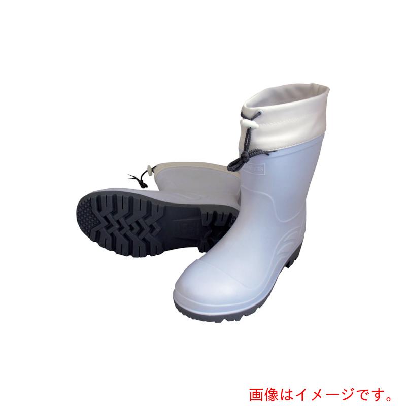 喜多（KITA）　安全ショート耐油長（カバー付）　ＫＲ７４４０　ホワイト　Ｌ（２５．５～２６．０）　【品番：KR7440-WH-L】