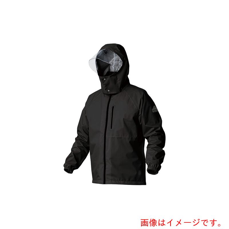 喜多（KITA）　ブレスライトレインウェア　透湿合羽　ブラック　Ｍ　【品番：NO2940-BK-M】