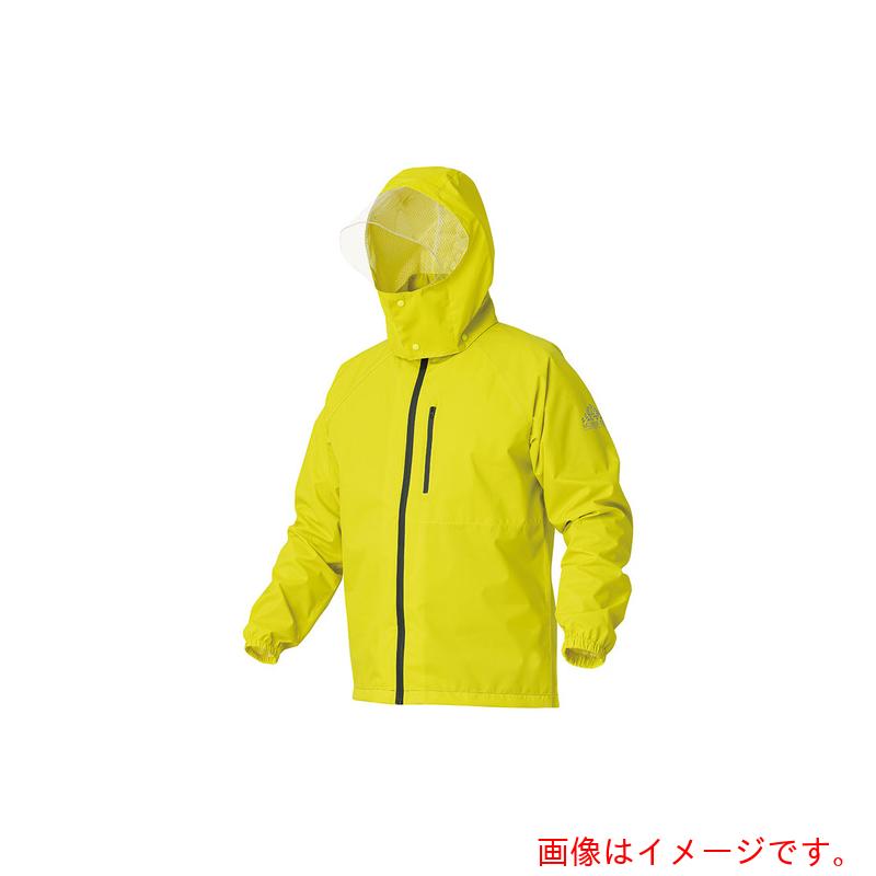 喜多（KITA）　ブレスライトレインウェア　透湿合羽　ライム　ＬＬ　【品番：NO2940-LIM-LL】