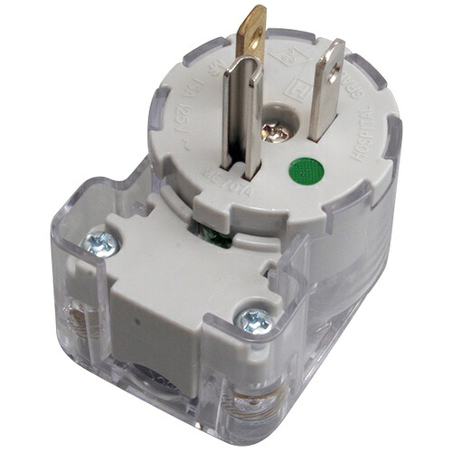 明工社（M.K.S.） 医用舞い降りるＬ形繋ぎ ５－１５Ｐ ＵＬ・ＣＳＡ １２５Ｖ 【10個】 【品番：ME7074】