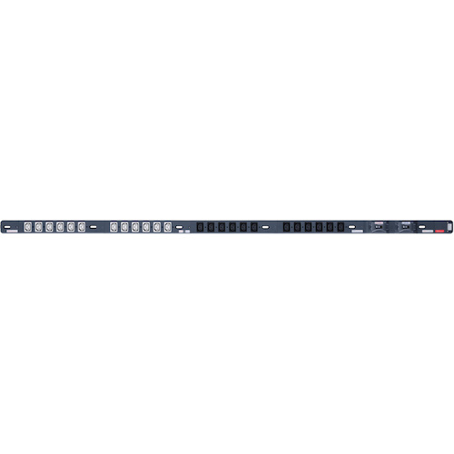明工社（M.K.S.） ３０Ａ ２００Ｖ差し込み赤ちょうちん （Ｃ１３×２４） ２０Ａ安全性のあるブレーカ×２（Ｃ１３×１２コ口 ２分かれ出る） 【品番：ME8711】
