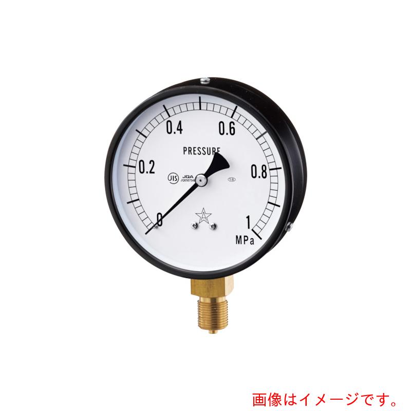 右下精器製造　一般圧力計　【品番：G311-211-60MPA】 6,384円