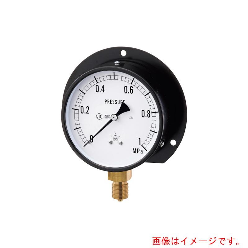 右下精器製造　一般圧力計　【品番：G421-211-V-40MPA】