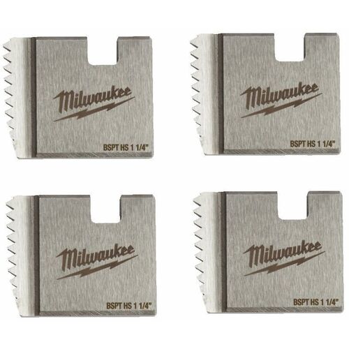 Milwaukee Tool ステンレス鋼管用チェーザ（４枚） ＰＴ １－１／４”（３２Ａ） 【品番：4932480236】