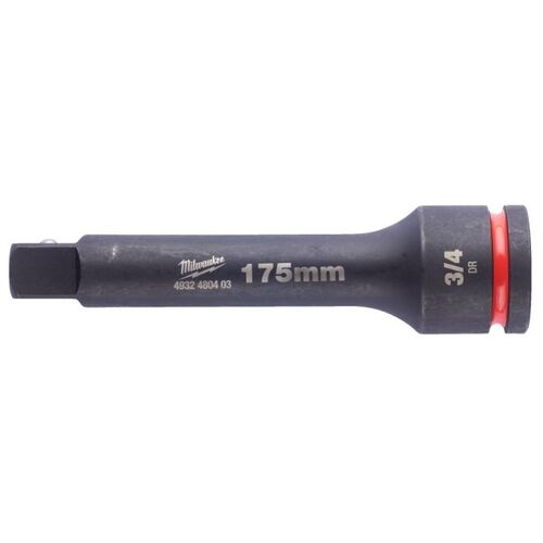 Milwaukee Tool　ＳＨＯＣＫＷＡＶＥ　ＩＭＰＡＣＴ　ＤＵＴＹ　３／４インチ　（１９．０ｍｍ）角　１７５ｍｍ　エクステンションバー　【品番：4932480403】
