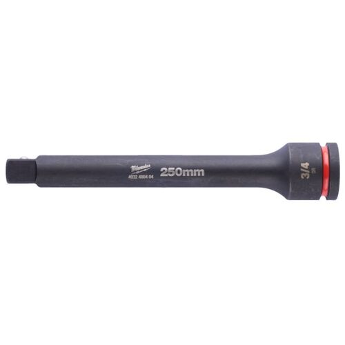 Milwaukee Tool　ＳＨＯＣＫＷＡＶＥ　ＩＭＰＡＣＴ　ＤＵＴＹ　３／４インチ　（１９．０ｍｍ）角　２５０ｍｍ　エクステンションバー　【品番：4932480404】