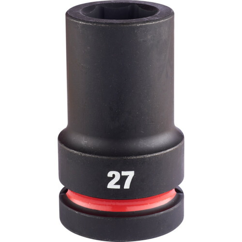 Milwaukee Tool　ＳＨＯＣＫＷＡＶＥ　ＩＭＰＡＣＴ　ＤＵＴＹ　ディープインパクトソケット　１インチ（２５．４ｍｍ）角　　２７ｍｍ　【品番：4932480424】