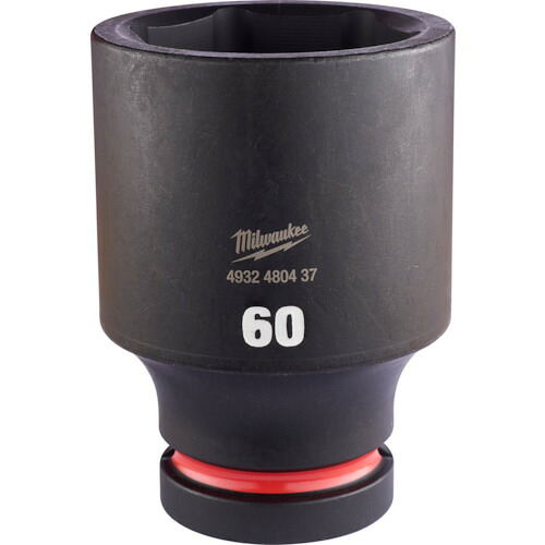 Milwaukee Tool　ＳＨＯＣＫＷＡＶＥ　ＩＭＰＡＣＴ　ＤＵＴＹ　ディープインパクトソケット　１インチ（２５．４ｍｍ）角　　６０ｍｍ　【品番：4932480437】