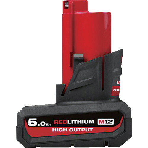 Milwaukee Tool Ｍ１２ ５．０ＡＨパワーブーストバッテリー 【品番：M12 HB5 JP】