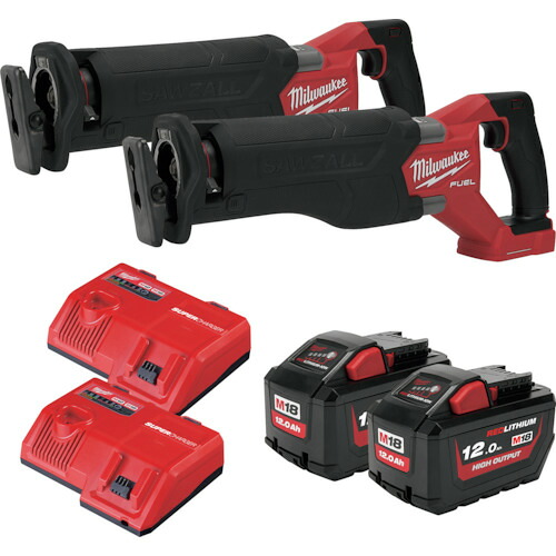 Milwaukee Tool　Ｍ１８　（２）　ＦＳＺ　（２）　ＨＯ１２．０Ａｈ　解体キット　【品番：M18 FPP2AU-122】
