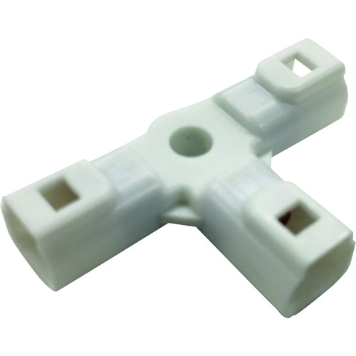 ミネベアコネクト 雨合羽繋ぎ Ｔ字分かれ出る印字機（５００個入） 【品番：CB01A5-02NA】