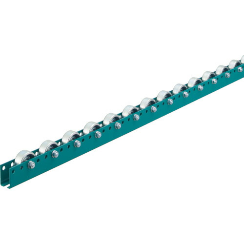 【製造業者直送】三鈴工機（MISUZU） 単列型スチールホイールコンベヤ 径５０ＸＴ２０ＸＤ８ 【品番：MWS50T-0724】