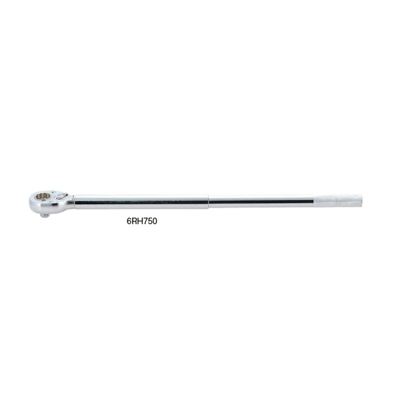 水戸工機　ミトロイ　3/4（19.0mm） ラチェットハンドル （凸） 750mm　【品番：6RH750】