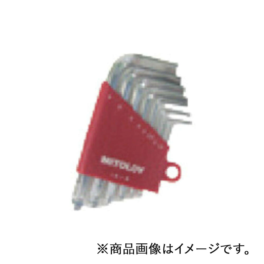 水戸工機　ミトロイ　L型ホローレンチ ボールポイント ショート ホルダー 8本組セット　【品番：HBS800】
