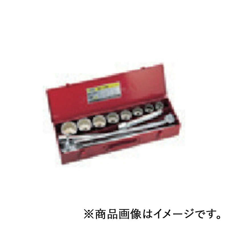 水戸工機　ミトロイ　3/4（19.0mm） ソケットレンチセット スタンダードタイプ 8コマ 13点　【品番：S613M-ISO】