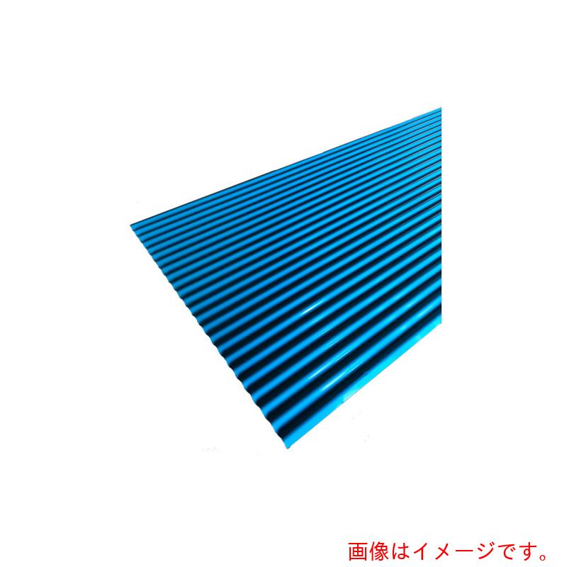 【別途送料あり】三星商事 カラートタン波板 ０．１９ｍｍＸ６尺 【10個】 【品番：201000260-BLU】