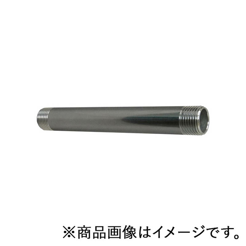 ミヤコ　ステンレス両ネジ給水管 25×300　【品番：S4AKS_25×300】
