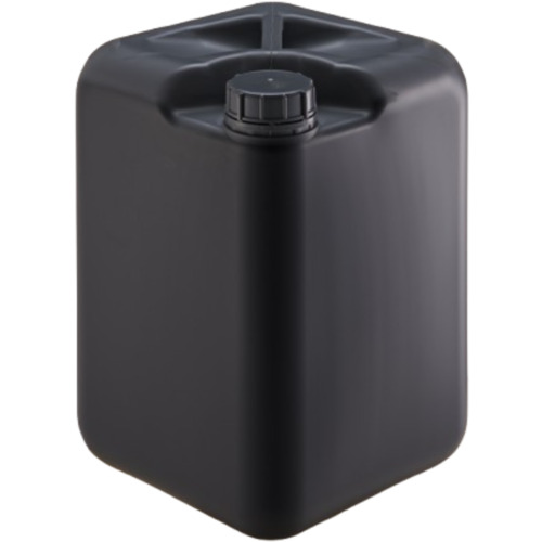 【別途送料あり】瑞穂化成工業(mizuho) 正角20Lグレー封印キャップ容器 【品番:0200FGY】