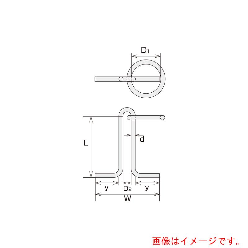 水本機械類製造所 ステンレス鋼 係船環ＭＲ型 輪っか口径１７５粍 【品番：MR-22】