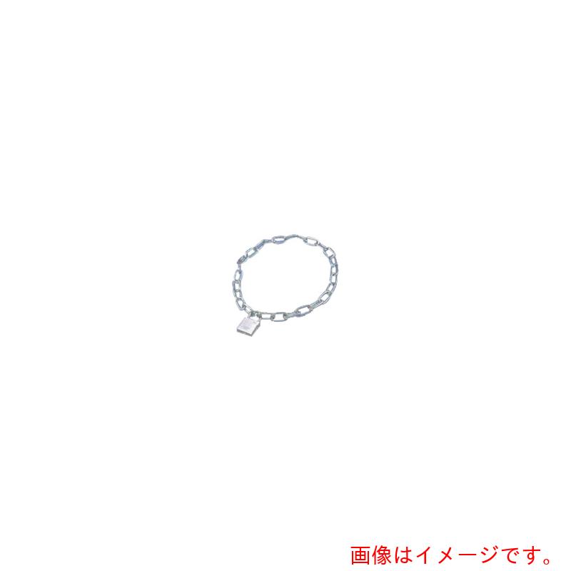水本機械製作所　南京錠　ステンレス　スーパーデフロック　チェーン長さ６００ｍｍ　鍵：ＳＤＫ－３０　【品番：SDL-30-6】