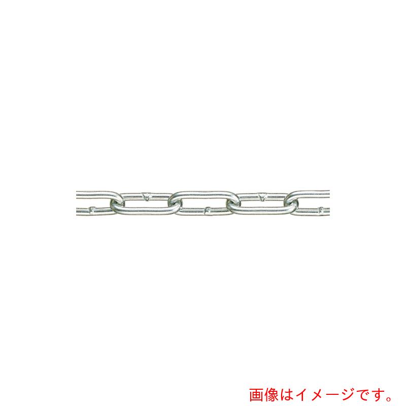 水本機械製作所　強力アルミチェーン　ＡＬ－５　長さ・リンク数指定カット　２０．１～２１ｍ　【品番：AL-5-21C】