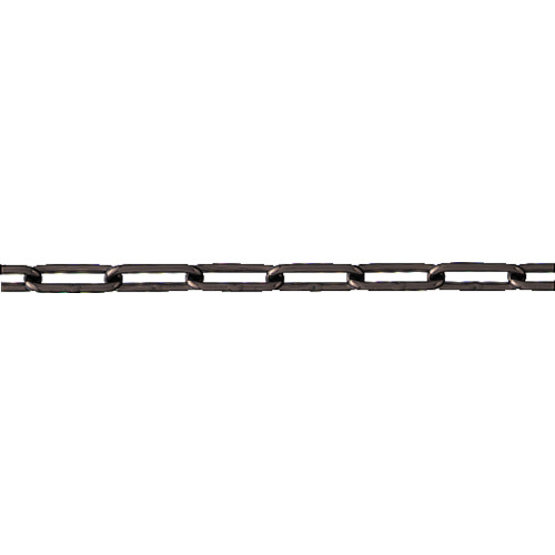 水本機械製作所 アルミカラーチェーン ブラウン 30m 線径5mm 【品番:AL-5BN】