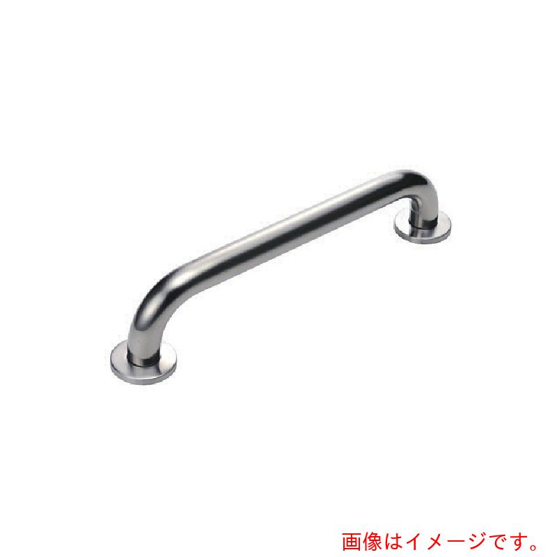 水本機械製作所　手すり　ステンレス　セーフティーバー（カバー付）ヘアーライン仕上　長さ８００ｍｍ　奥行３２ｍｍ　【品番：GBC-32-80HL】