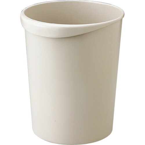 【別途送料あり】ミヅシマ工業　くず入れ丸１２Ｌ　グレー　【32個】　【品番：201-1020】