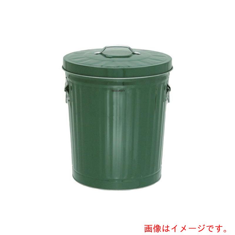 【別途送料あり】ミヅシマ工業 ダストBOX33 グリーン 【品番:3670332】|住設プロ 店