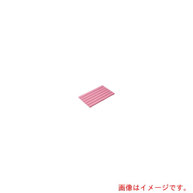 【別途送料あり】ミヅシマ工業　ストレートスノコ＃８５Ｄ　６００Ｘ８５６ｍｍ　ピンク　ピンク　【品番：430-047】