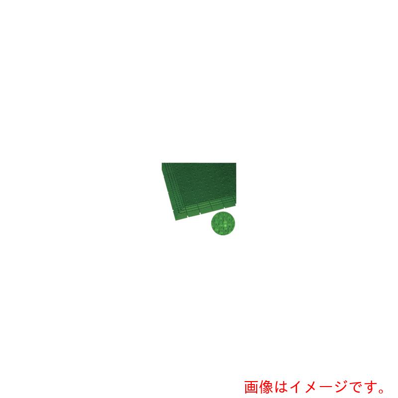 【別途送料あり】ミヅシマ工業　ニューエルバーマット　別注　枠付き　グリーン　緑　【品番：NO402-141】