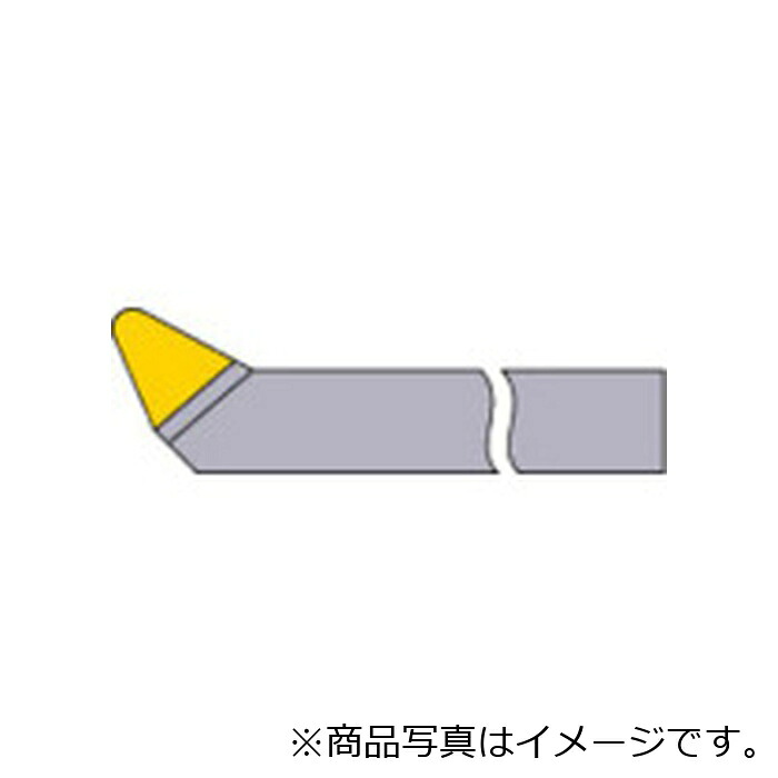 三菱マテリアル　三菱　ろう付け工具先丸隅バイト　４０形左勝手　鋳鉄材種　ＨＴＩ１０　【品番：40-4】 6,257円