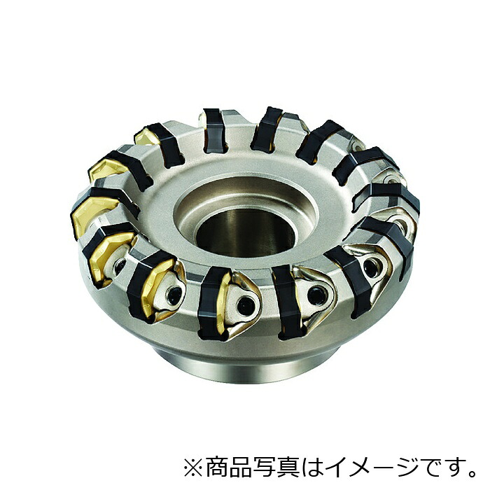 三菱マテリアル　三菱　ＡＨＸ６４０Ｗ形　多コーナ形鋳鉄正面削り　鋳鉄高送り用アーバタイプ正面フライス　左勝手　【品番：AHX640WL20020K】
