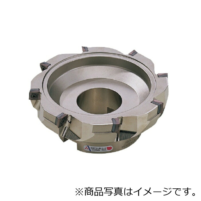 三菱マテリアル 三菱 ＡＳＸ４００形 汎用肩削り アーバタイプ向こう正面フライス 右勝手気侭 【品番：ASX400R08004C】