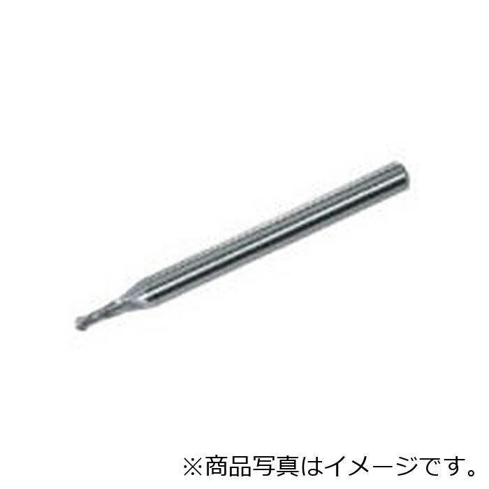 【電子メール便相応う】三菱マテリアル 三菱Ｋ ２枚刃ＣＲＮ上塗り銅電極産業用 超硬ボールエンドミルミディアム刃長（Ｍ）４粍 【品番：CRN2MBR0200S06】