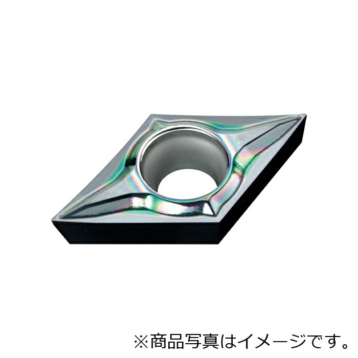 三菱マテリアル　三菱　旋削用インサート　５５菱形５５°ポジ　ＰＶＤコーティング　ＭＳ９０２５　【10個】　【品番：DCGT11T301M-FS-P】
