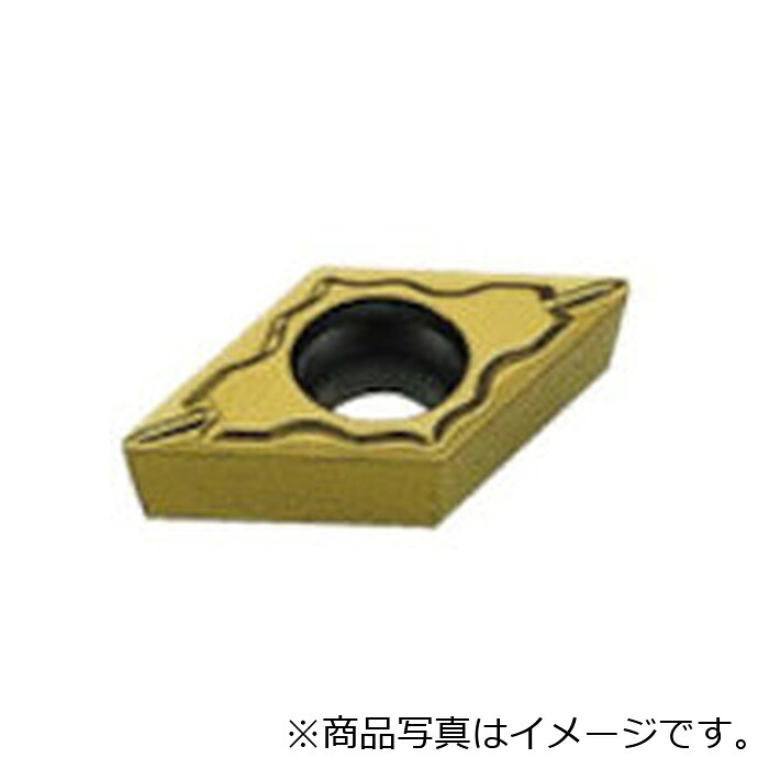 三菱マテリアル 三菱 旋削ステンレス鋼鋼軽節する用ＳＶブレーカ付挟みいれる ＣＶＤ上塗り 亜米利加７３５ 【10個】 【品番：DCMT070202-SV】