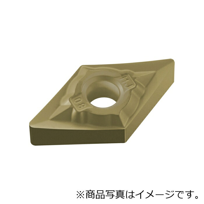 三菱マテリアル 三菱 旋削用さし入れる ５５°斜方形ネガ ＣＶＤ上塗り 亜米利加９０５ 【10個】 【品番：DNMG150404-MS】