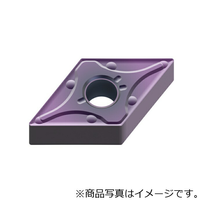 三菱マテリアル 三菱 旋削用さし入れる ５５°斜方形ネガ ＰＶＤ上塗り ＶＰ１５ＴＦ 【10個】 【品番：DNMG150408-MA】