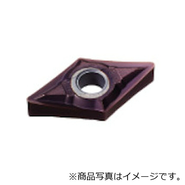 三菱マテリアル 三菱 旋削用差し入れる ５５°斜方形ネガ ＰＶＤ上塗り ＶＰ１０ＲＴ 【10個】 【品番：DNMG150608-MJ】