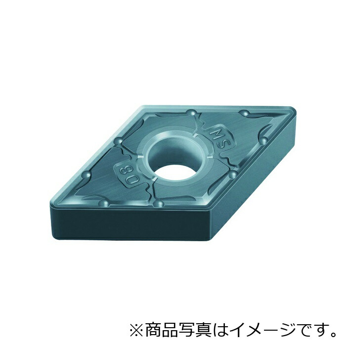 三菱マテリアル 三菱 旋削難削材中節する用ＭＳブレーカ付挟みいれる ＰＶＤ上塗り ＭＰ９００５ 【10個】 【品番：DNMG150608-MS】