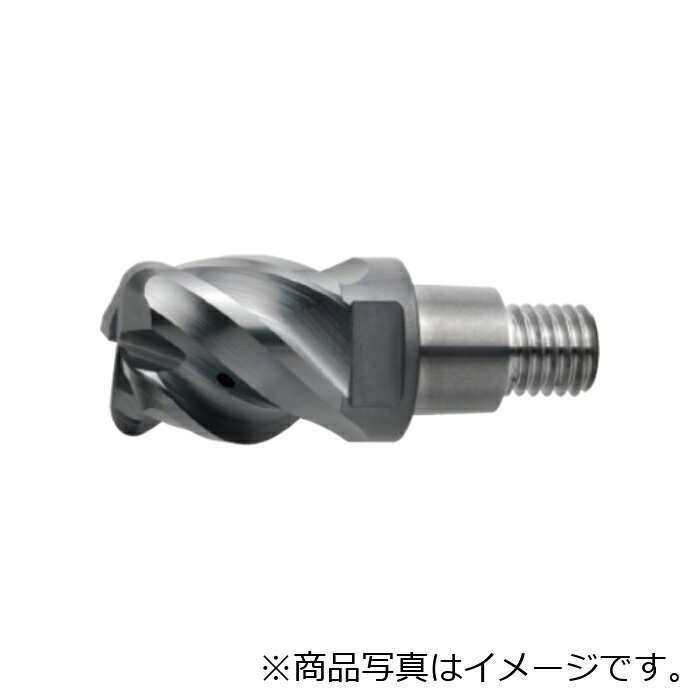 三菱マテリアル 三菱 4枚刃難削材加工用 超硬クーラントホール付制振ラジアスヘッド25mm (コート品) EP7020 【品番:IMX25C4HV250R10025S】