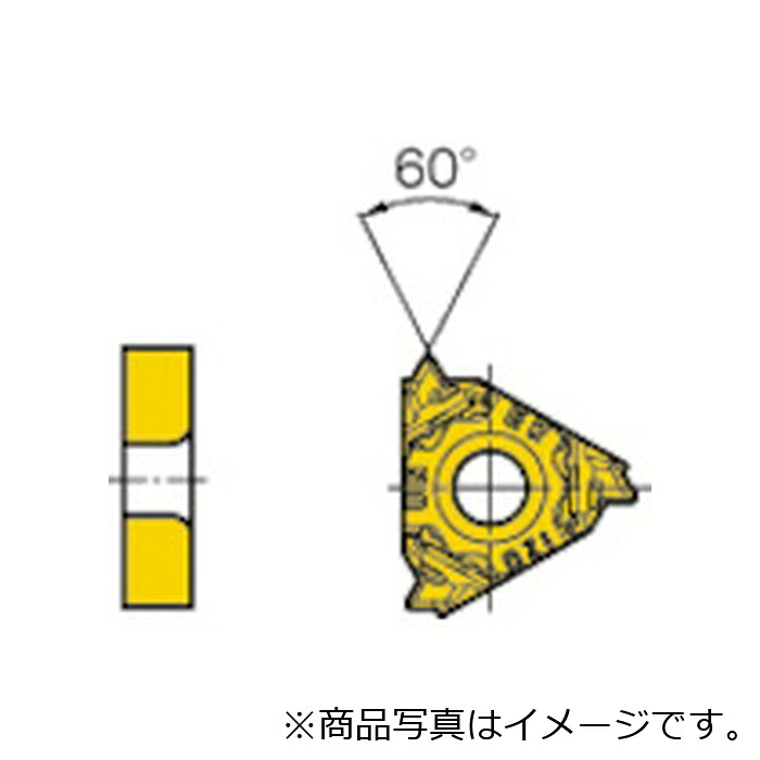 三菱マテリアル 三菱 ＭＭＴ続きもの 外径ねじ切り工業 ＭＭＴＥ働き口用 ＰＶＤ上塗り Ｍ級３座標軸ブレーカインサート ＶＰ１５ＴＦ 【5個】 【品番：MMT16ER140UN-S】