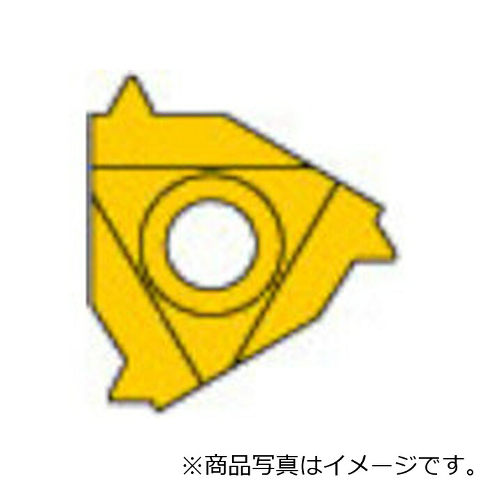 三菱マテリアル　三菱　ＭＭＴシリーズ　外径ねじ切り加工　ＭＭＴＥバイト用　ＰＶＤコーティング　全面研削形インサート　ＶＰ１０ＭＦ　【5個】　【品番：MMT16ER280UN】