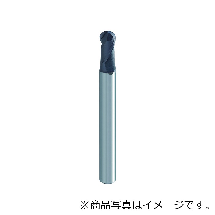 【電子メイル便相応う】三菱マテリアル 三菱 ２枚刃エムエスプラス汎用 超硬ボールエンドミルミディアム刃長（Ｍ）１０粍 【品番：MP2MBR0500】