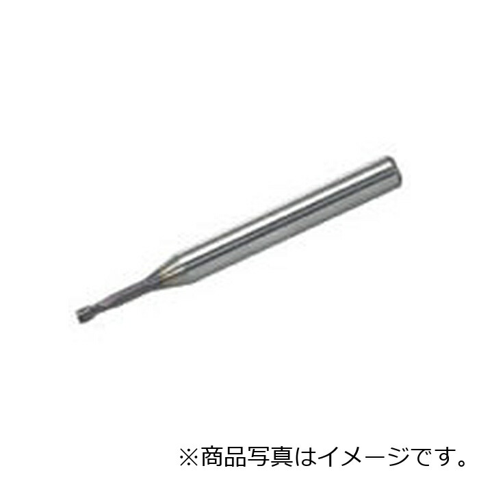 【電子メイル便相応う】三菱マテリアル 三菱Ｋ ２枚刃エムスター 超硬ロングネックスクエアエンドミル０．８粍 【品番：MS2XL6D0080N040】
